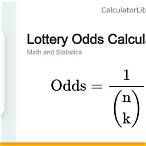 odds calculator lottery